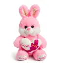 Peluche - conejo sentado sosteniendo un corazón Altura 30cm