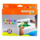 Pintura al dedo 30ml Madison de 12 colores
