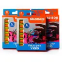 Pintura para vidrio 6 colores