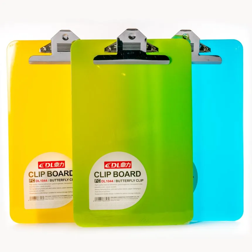 Tablero plastico colores OFICIO DL