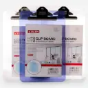 Tablero plastico colores cristalinos OFICIO DL