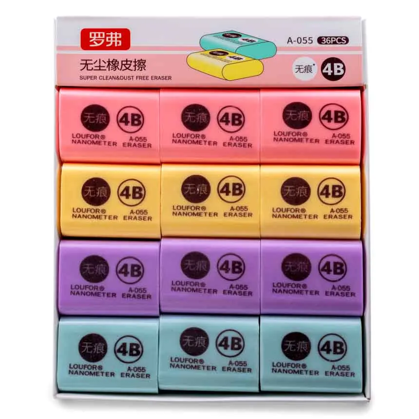 Borrador 4B colores de 36u