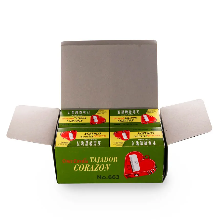 Tajador Corazon 663 de 144 piezas