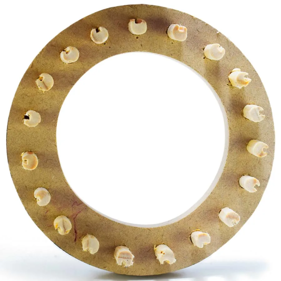 Telar Redondo Madera 15cm