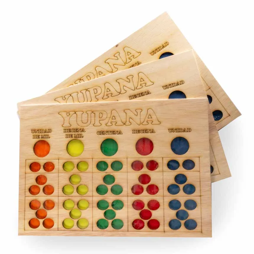 Yupana Unidad de mil 19x30cm