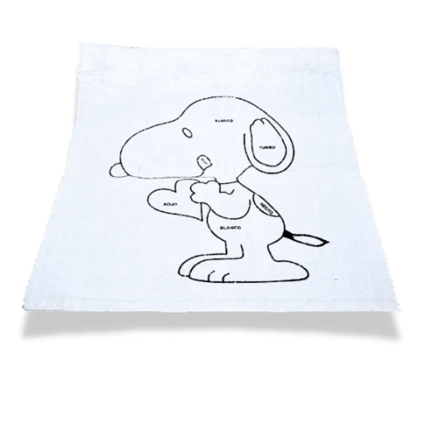 Yute Escolar Dibujo Pequeño