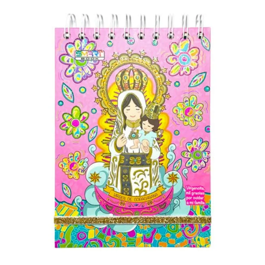 Libreta de anotacion tapa dura 18x14cm con liga smart VERTICAL 130 hjs
