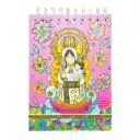 Libreta de anotacion tapa dura 18x14cm con liga smart VERTICAL 130 hjs
