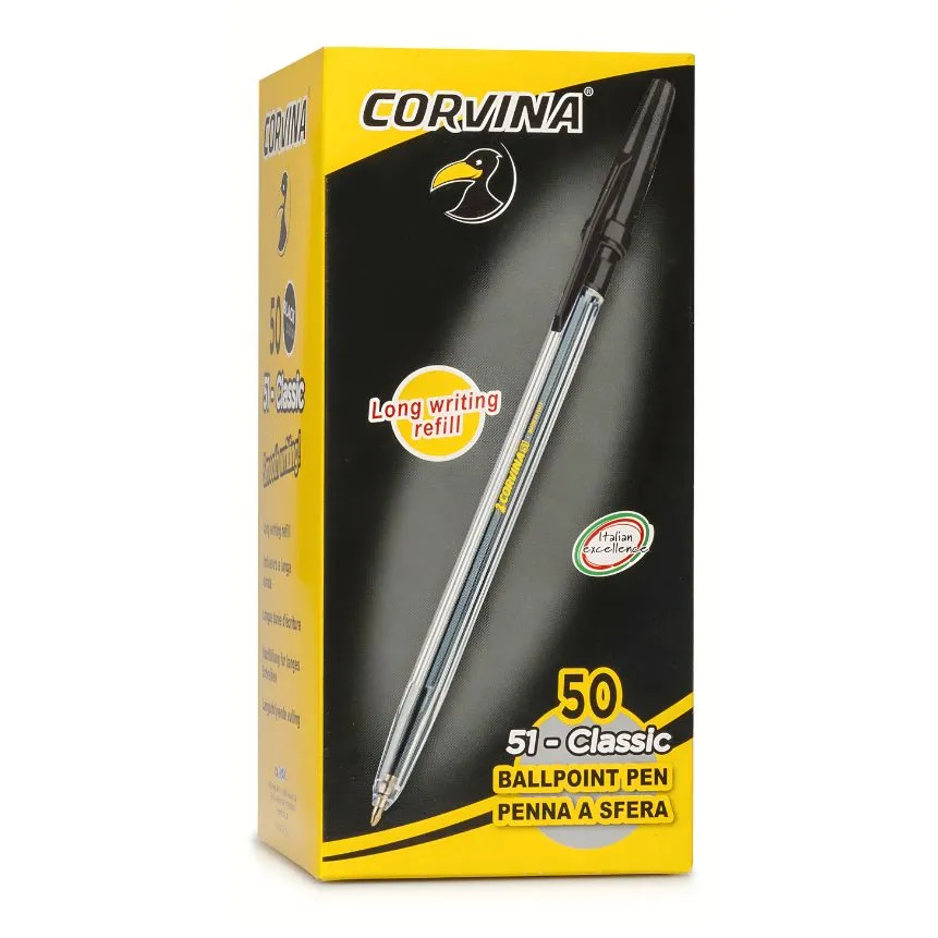 Boligrafo 1.0mm 51 Classic Corvina de 50u