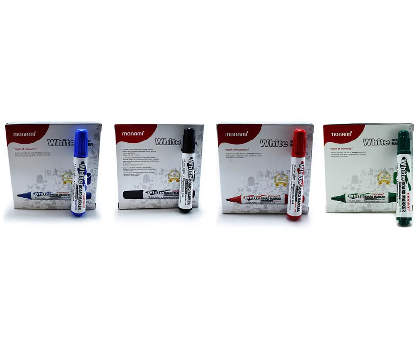 Marcador Acrilico de Pizarra Monami de 12u