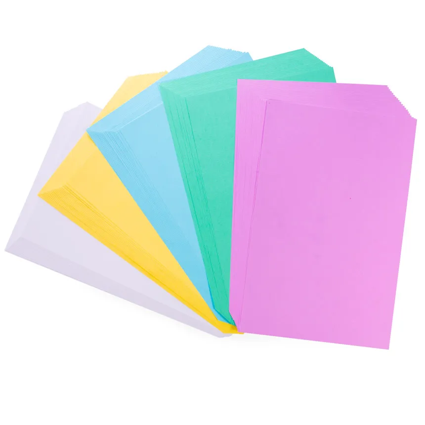 Cartulina carta Colores Suaves 100h