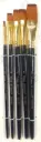Paquete  de Pincel MANGO NEGRO 5PCS