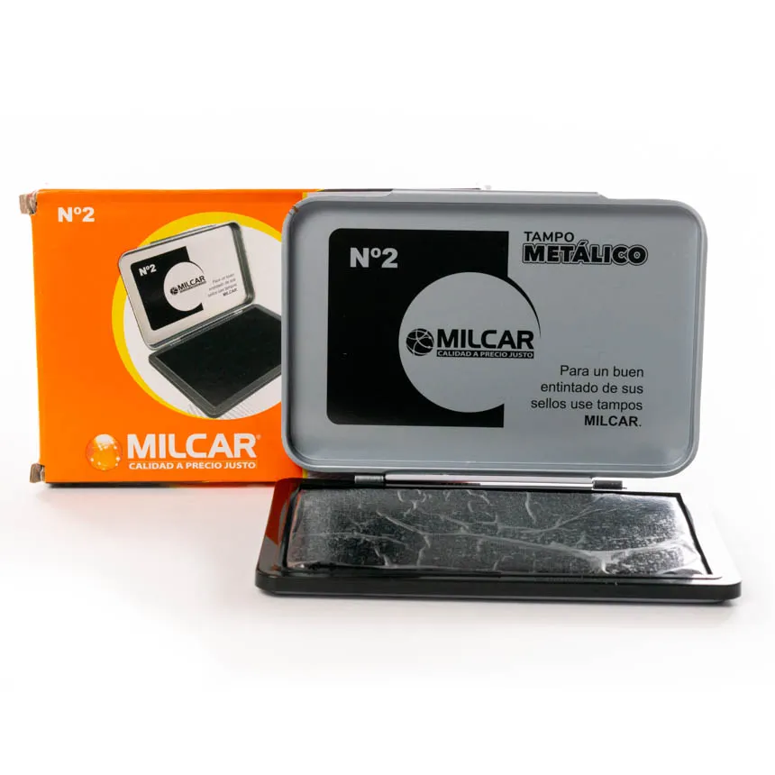 Tampo Milcar metalico #2