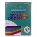 Cartulina de 10 colores intensos Carta La Selva de 100h