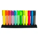 Resaltador jumbo 8 color pastel + 4 color neon La Selva de 12 colores