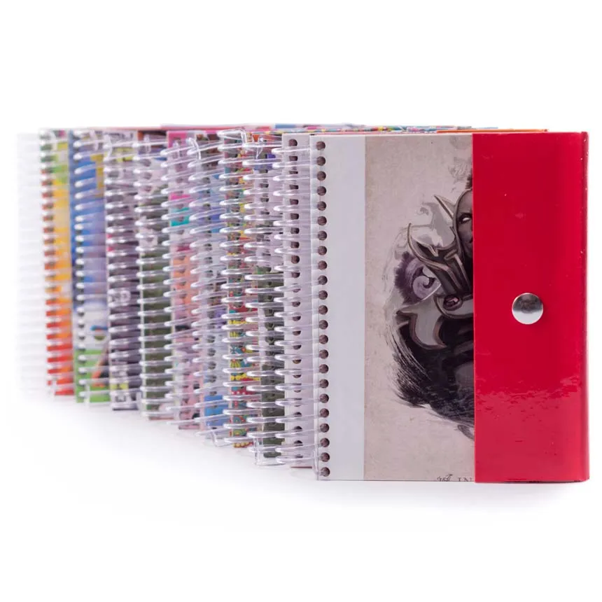 Anotacion 14x17 CUADRADO CON SOLAPA 180 Hojas Color 10PCS