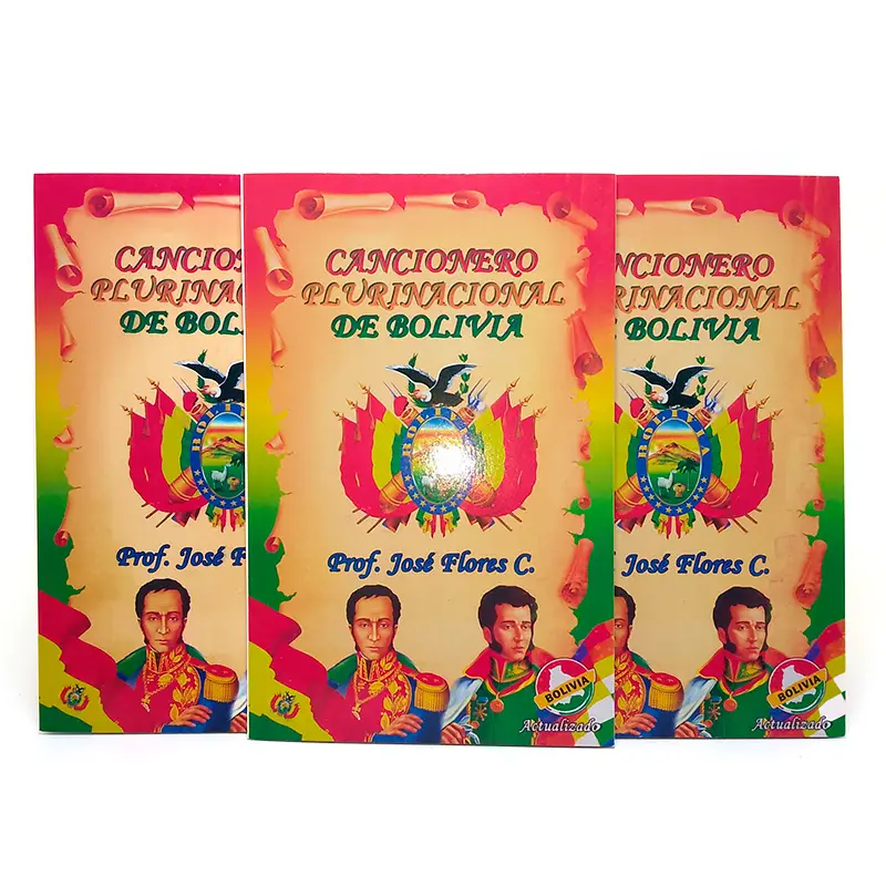 Cancionero plurinacional Jose Flores