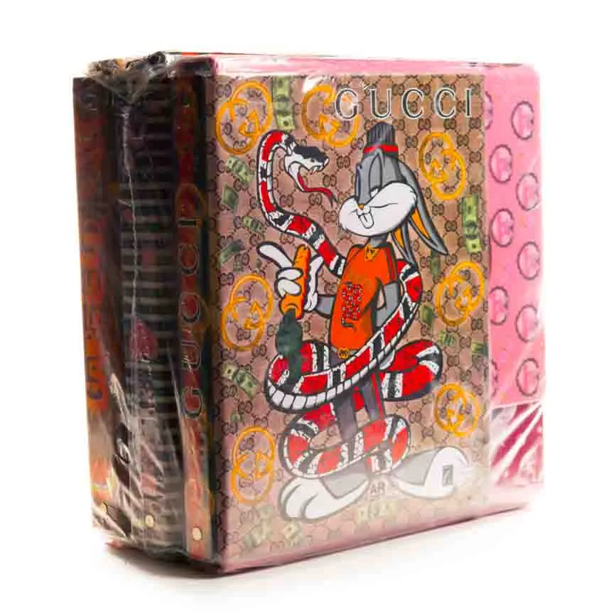 Cartapacio CORINA Plastificado Oficio de 2 anillas