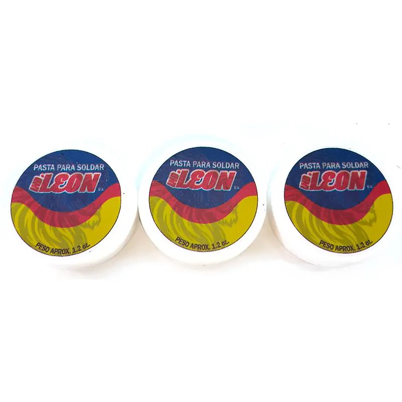 Crema o pasta para soldar LEON 1.2 OZ MEDIANO