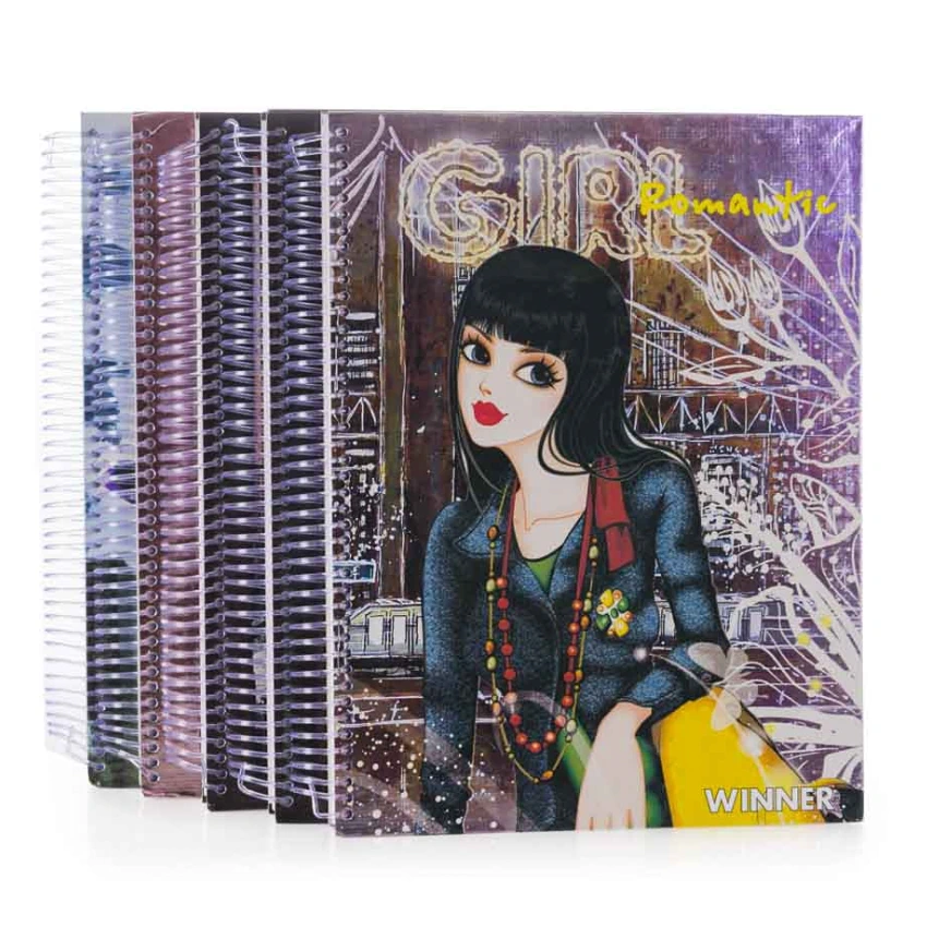 Cuaderno anillado Carta tapa DISEÑO Winner 200h