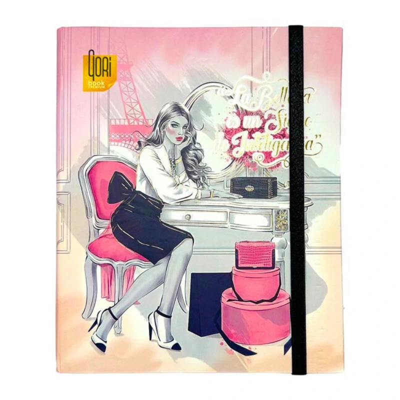 Cuaderno Anillado tapa dura A5/Medio Oficio GORI BOOK Premium, con 5 separadores 145h