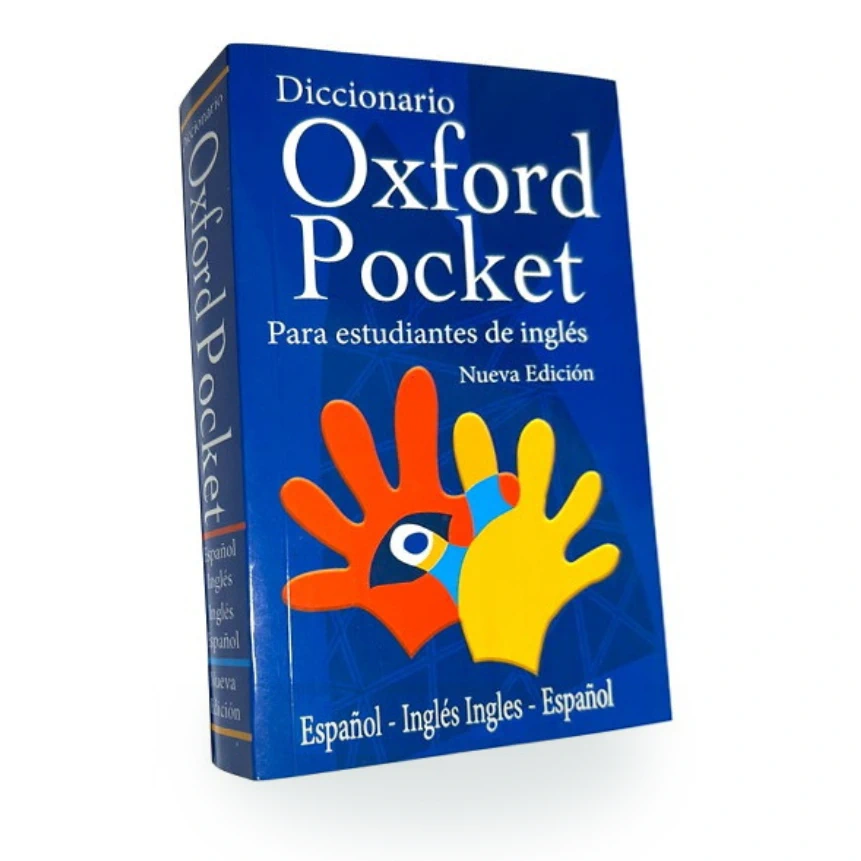 Diccionario ingles espanol Oxford color PEQUEÑO