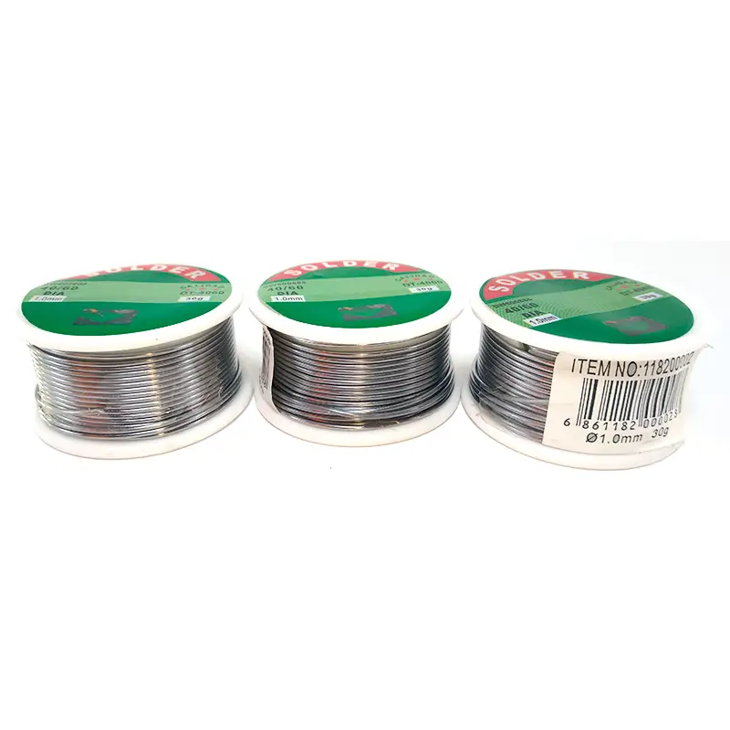 Estaño para soldadura carrete 30 gr. espesor 1mm