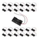 Porta Pilas de 2 Pilas AA 3V 118x55x23mm