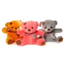 Peluche - osito sentado con brazos abiertos, altura de 18cm