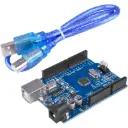 Robotica - Arduino UNO chip SMD 328P + cable USB