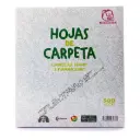 Hojas de carpeta MOCHILERA 500h