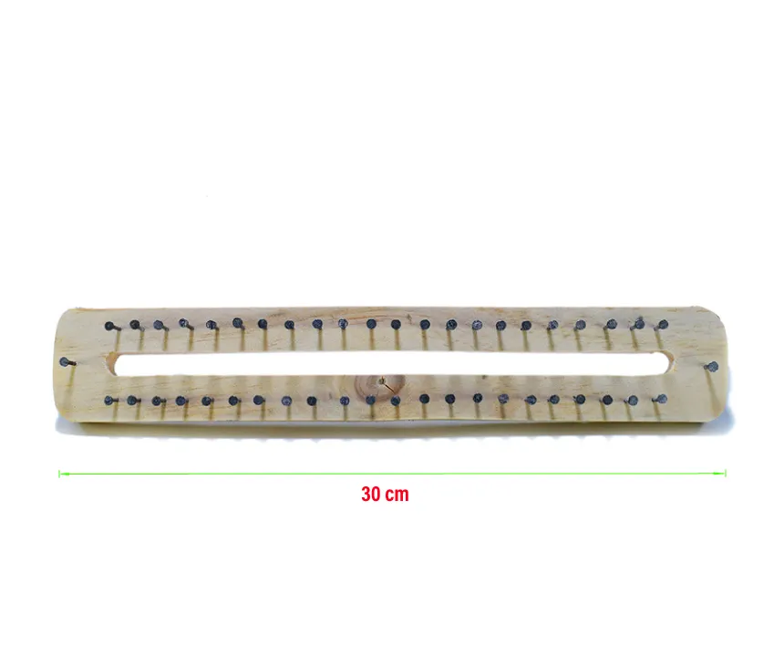 Telar para chalinas 50cm con clavos