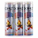 Color largo hexagonal frasco metalico 3.3mm DOMS 28 colores