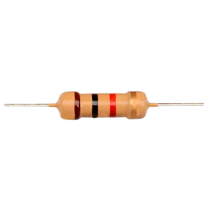 Robotica - resistencia 1000 homios COD.[cafe, negro, rojo, dorado]