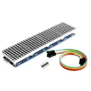 Matriz Led 4x8x8 Con Modulo Max7219 Voltage:5v Dimencion:13cm,3.3cm.1.4cm