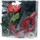 Globo esferico con luz LED, flor y tela para todo tipo de fiestas