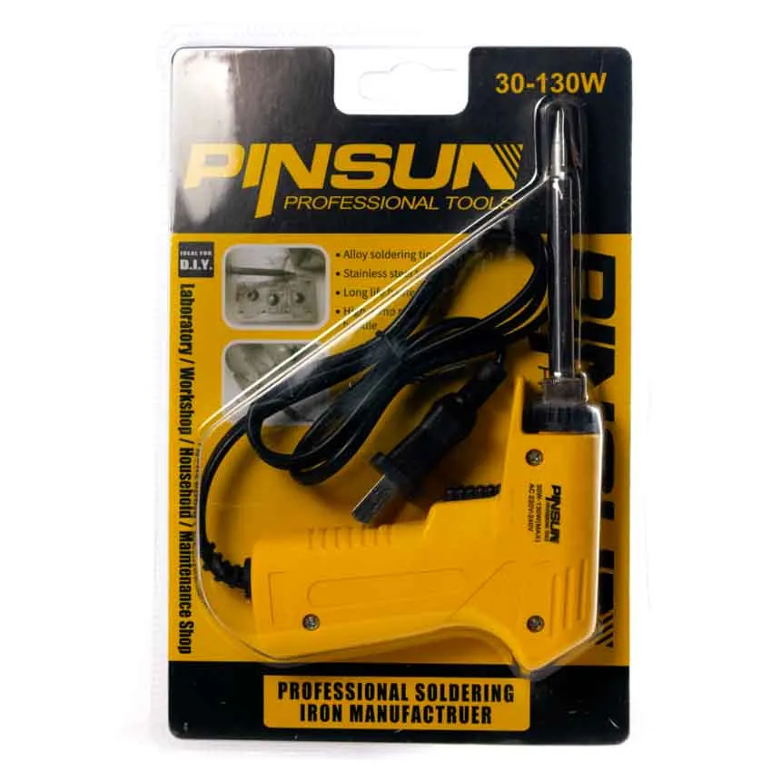 Cautin tipo pistola para soldar Pinsun 30-130w