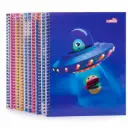 Cuaderno anillado A/Plasticas carta Lider 100h