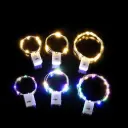 Kit Bateria + cable led 3 metros