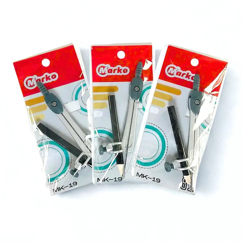 Compas metalico Marko plomo 