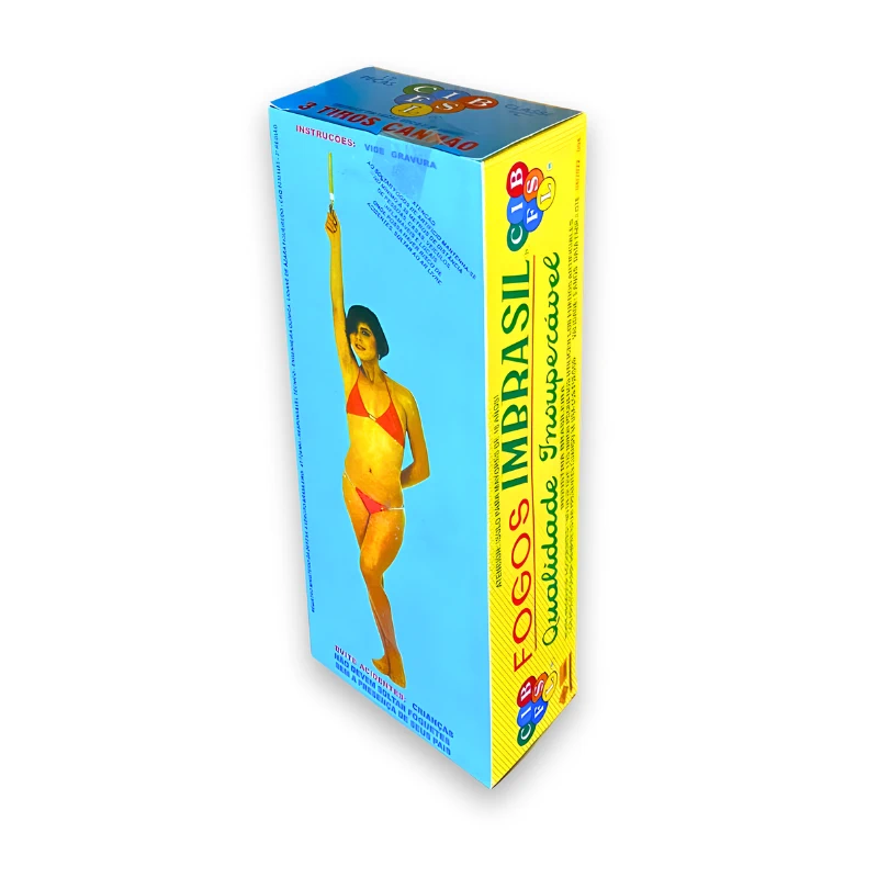 Petardo Brasilero de tres Tiros 12Pcs