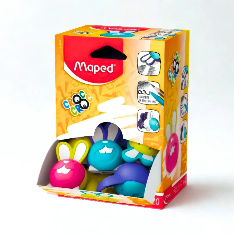 Borrador croc puzzle tipo conejo Maped 20pcs