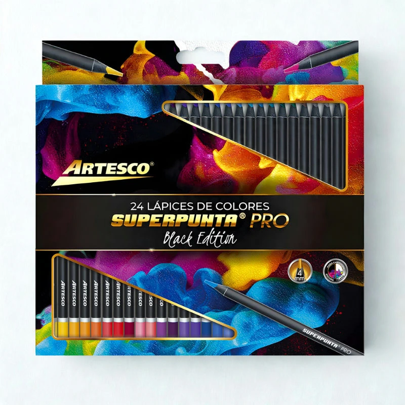 Color largo Artesco superpunta PRO 4mm 24 colores