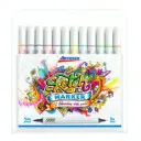 Marcador Artesco doble punta SKETCH Estuche Rigido 12 colores