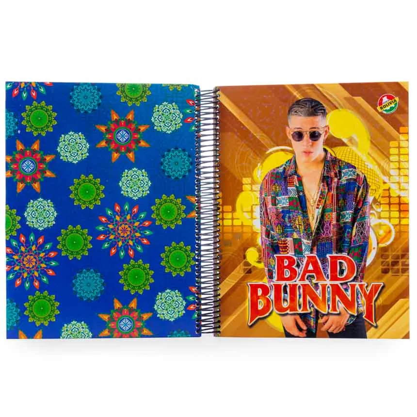 Cuaderno anillado artesanal medio oficio 180h