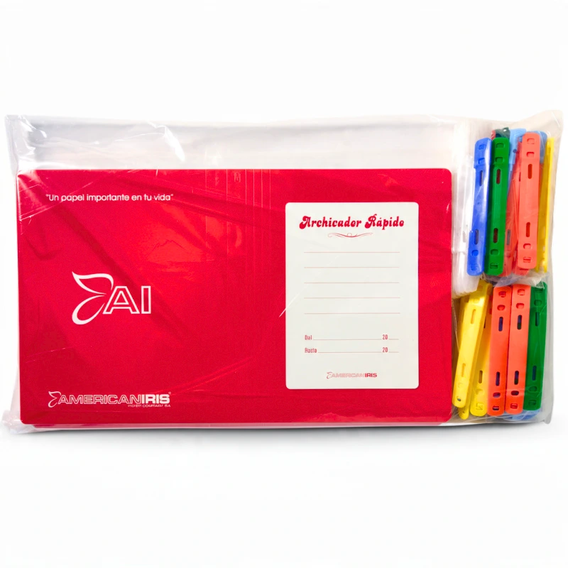 Archivador + fastener American Iris carta 100pcs