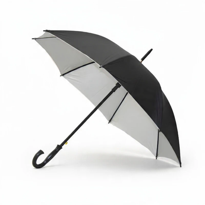 Paraguas tipo baston Economico Negro de 55cm