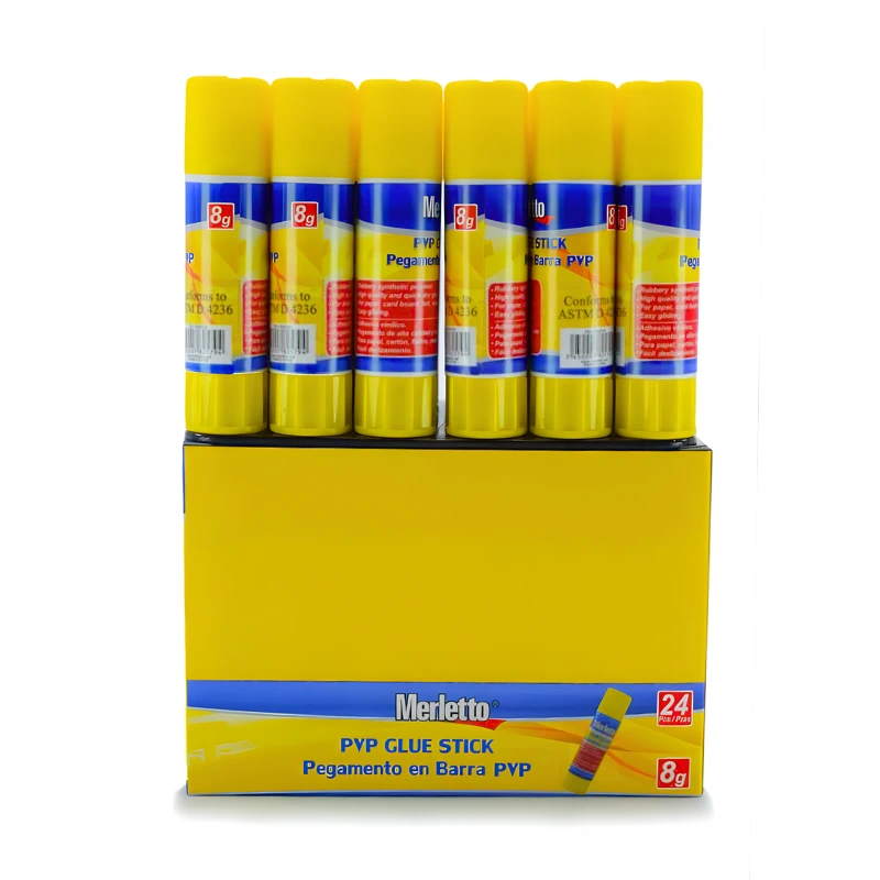 Pegamento en barra Merletto 8GR 24u