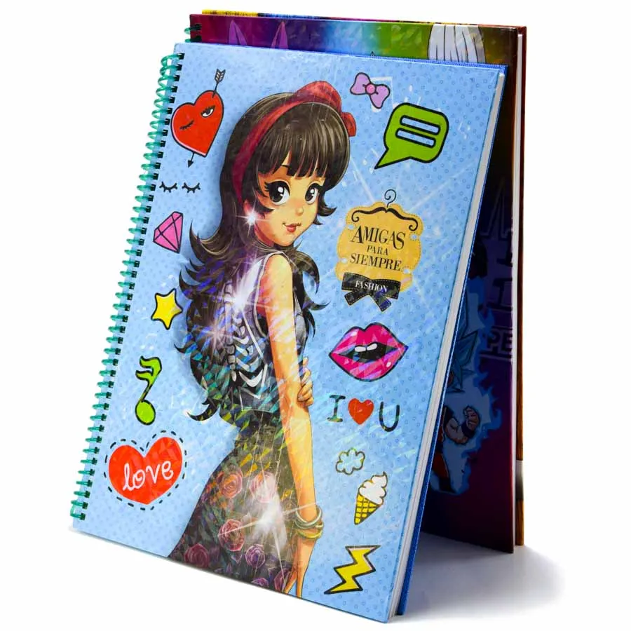 Cuaderno anillado Artesanal Carta RAYADO 100H