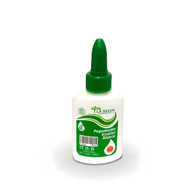 Pegamento escolar Blanco La selva 30ml